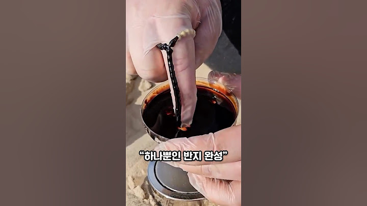 사막에서 나온 검은 물체의 정체