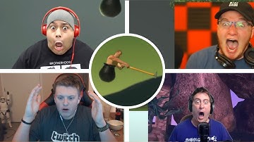 Gamers React to Getting Over it | Rage Compilation Part 2