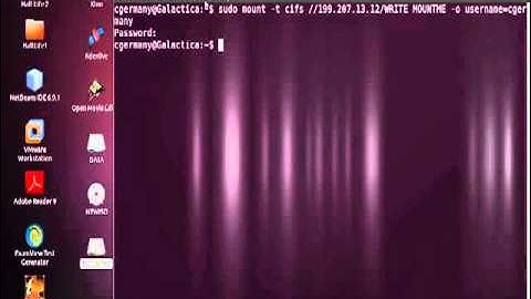 Mounting Linux, Windows and MAC Network Shares in Ubuntu 10.10 Maverick Meerkat - Part 2