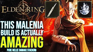 The Malenia Build Is Actually Pretty Amazing! Elden Ring DEX/FAI Hand of Malenia for End Game