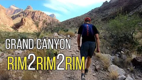Running Rim to Rim to Rim in the Grand Canyon