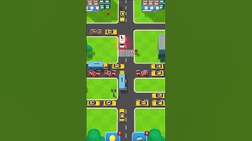 Pedestrian and ambulance at an intersection #cartrafficjam #trafficjam #intersection