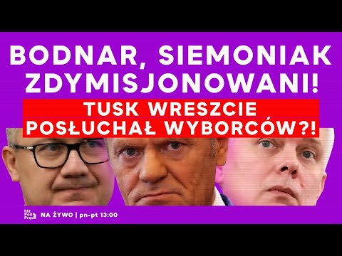 Bodnar, Siemoniak zdymisjonowani! Tusk wreszcie posłuchał wyborców?! | IPP episode artwork