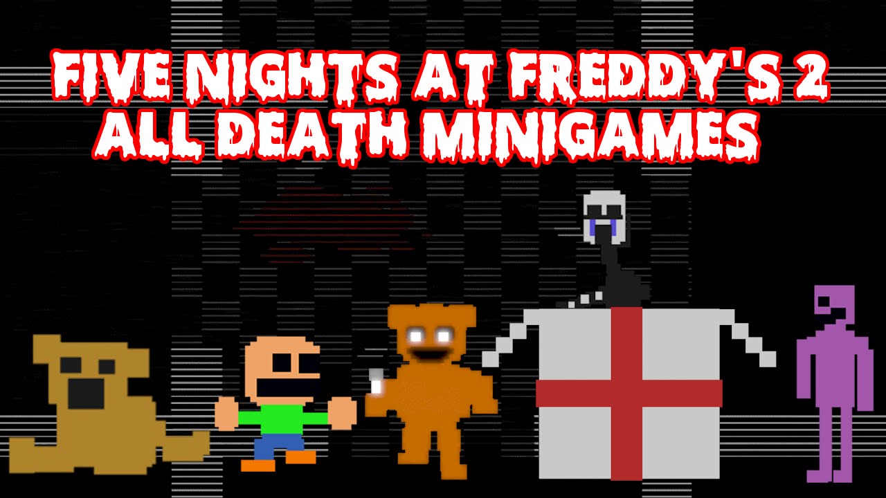 Five Nights at Freddy's 2 All Minigames! 