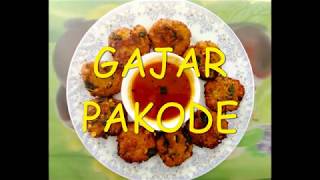 рдЧрд╛рдЬрд░ рдХреЗ рдкрдХреЛрдбрд╝реЗ || Carrot Pakora || Kitchen Captain
