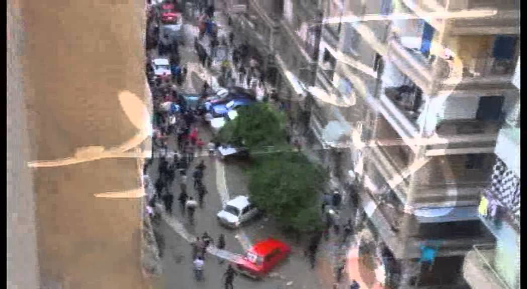 تبادل الرصاص الحي والخرطوش بين الإخوان والشرطة في عين شمس Youtube
