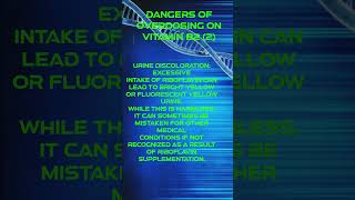 DANGERS OF OVERDOSING on Vitamin B2 (2) - Let us discuss in the comments! #healthspan #longevity