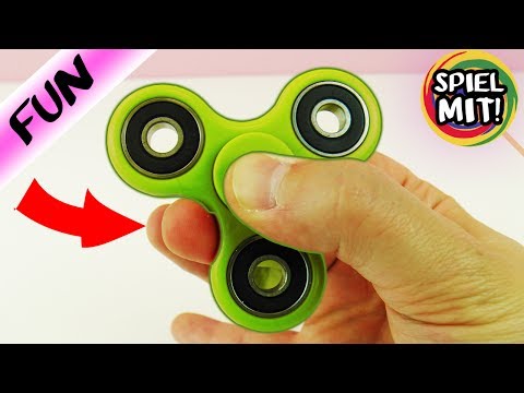 Video: Wie Man Einen Spinner Mit Einer Hand Dreht