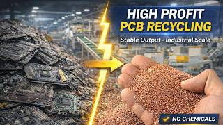 E-Waste PCB Recycling Line丨Circuit Board Recycling Plant