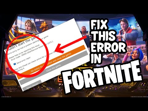 Fortnite Won’t Launch Error 30005 Solution