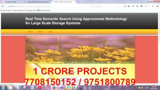Real Time Semantic Search Using Approximate Methodology for Large Scale Storage Systems
