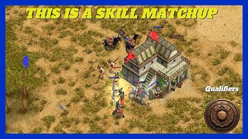 IT IS NOT A FREE WIN | Hells (Odin) vs Tunison (Oranos) Game 1/5 #aom #ageofempires
