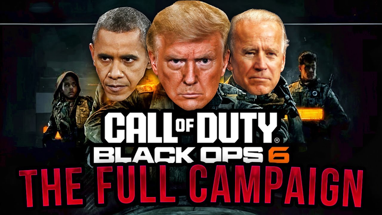 US Presidents DOMINATE the Entire COD BO6 Campaign 😱 - YouTube