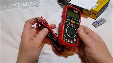 Dr meter MS8232 Mini Auto Ranging LCD Digital Multimeter Unboxing
