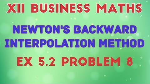XII BUSINESS MATHS/NEWTON