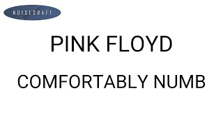 Pink Floyd - Comfortably Numb Drum Score