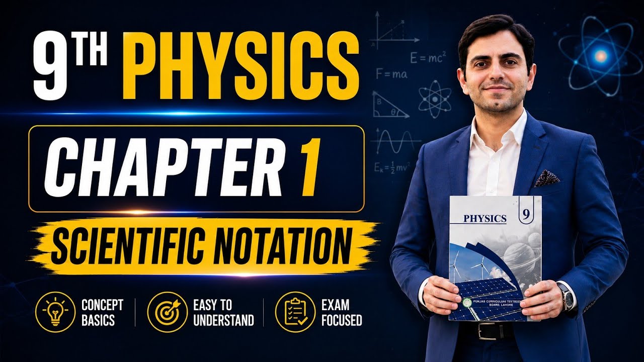 Class 9 Physics New Syllabus 2025 Chapter 1 Scientific Notation | Unit ...