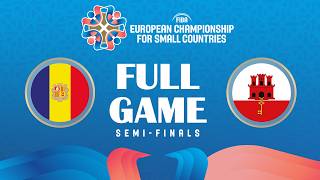 Andorra v Gibraltar | Full Basketball Game | FIBA European Championship for Small Countries 2026