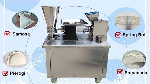 4800 pcs per hour automatic Dumpling Samosa Empanada Making Machine