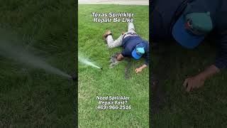 Superman Mode Activated for This Sprinkler Leak Repair 💦🦸