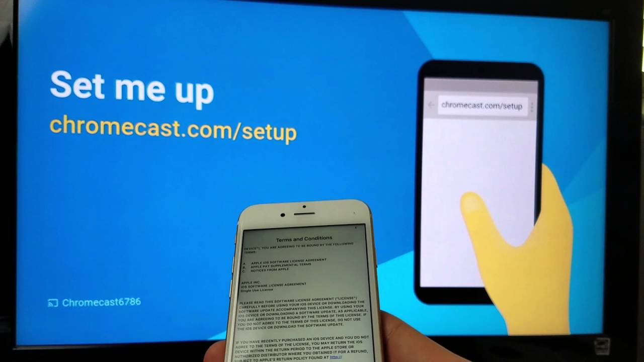 Chromecast & iPhone/ How to Setup to - YouTube