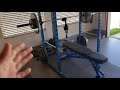 Rep fitness PR-1100 POWER RACK! W/Lat pull down bar & Bench! Home GYM!