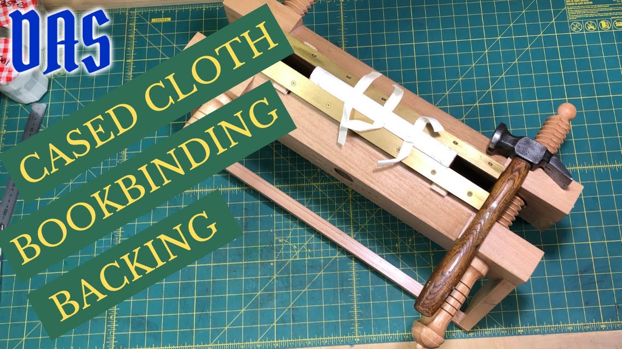 Case Bound Book 4 Rounding Backing Lining // Adventures in Bookbinding