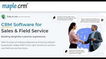 Maple CRM Highlights