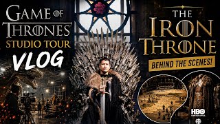 The REAL Iron Throne! | Game of Thrones Studio Tour (Northern Ireland)