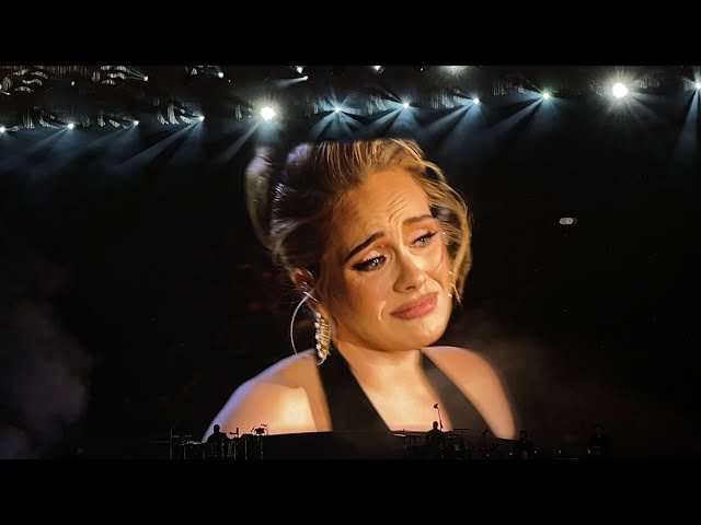 Adele “Someone Like You” LIVE at BST Hyde Park London 7/1/22 class=