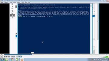 How to create OU &  sub OU(Nested OU) through powershell command