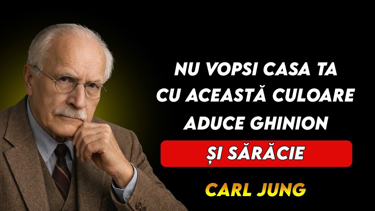 NU ALEGE LA ÎNTÂMPLARE! 7 CULORI PENTRU VOPSIREA CASEI CARE ADUC GHINION ȘI SĂRĂCIE | CARL JUNG
