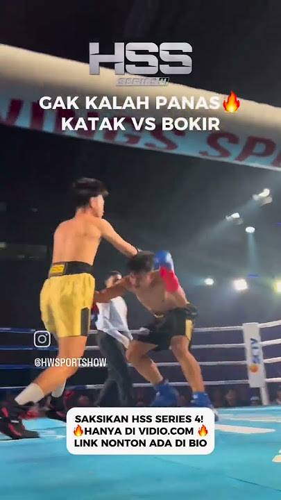 KATAK 'BHIZER' VS BOKIR 'SASMITA' ADU TINJU DI RING 🥊🥊🥊💪💪💪 #mma