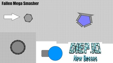 Diep.io EPIC NEW BOSSES! Fallen bosses+pentagon boss! New boss ideas!