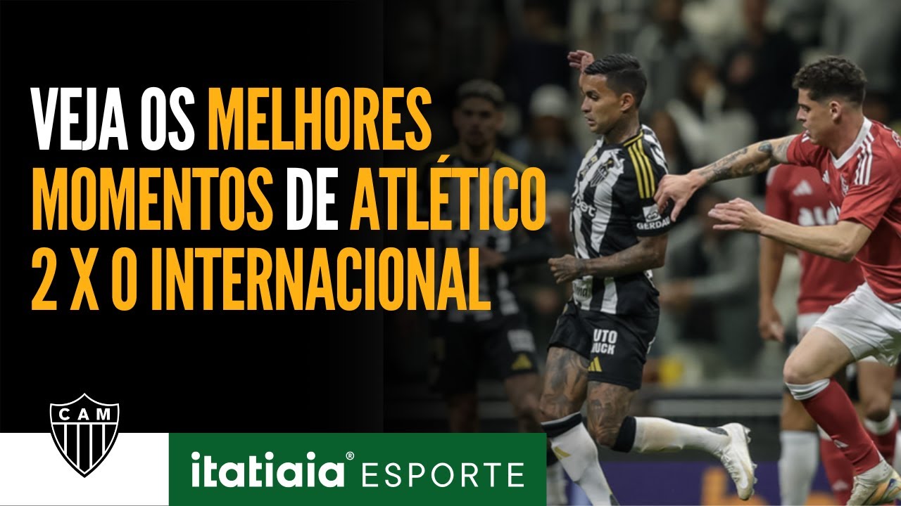 VEJA OS MELHORES MOMENTOS DE ATLÉTICO 2 X 0 INTERNACIONAL - YouTube