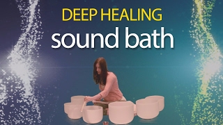 Sound Healing with Crystal Bowls  Sound Bath by Michelle Berc