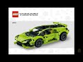 LEGO Technic 42161 - Complete Lamborghini Huracán Tecnica Instructions! (Step-by-Step Guide)