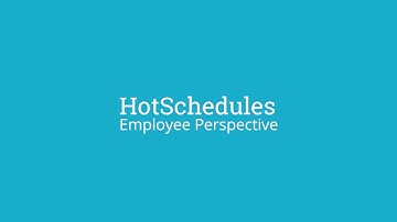 HotSchedules Demo: The Employee Experience