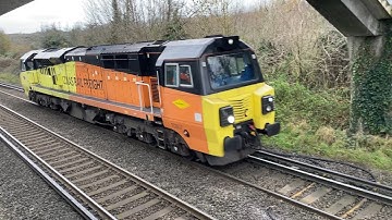 Class 70 | 70807 | Light Engine | Colas Rail Freight