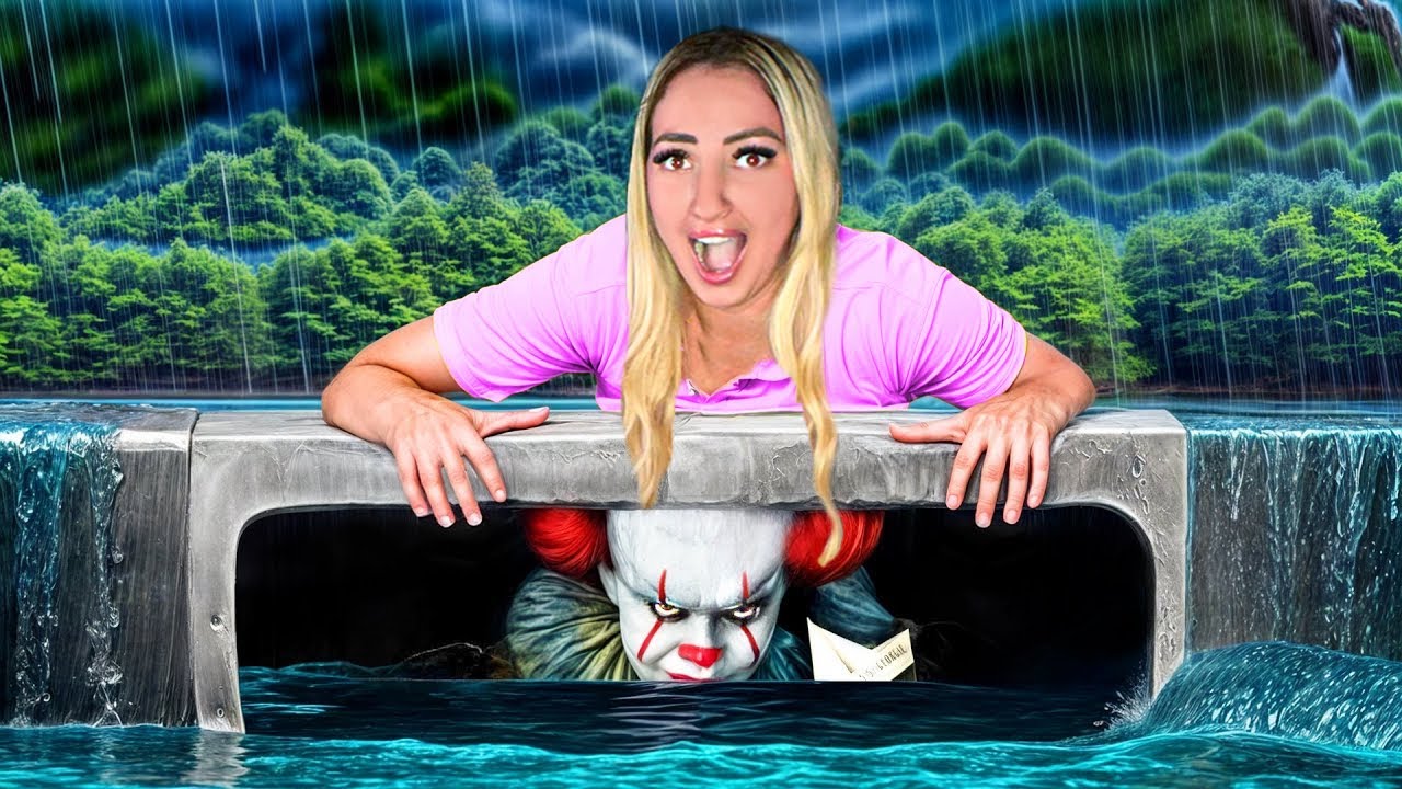 EXTREME HIDE N SEEK WITH SCARY CLOWNS - YouTube
