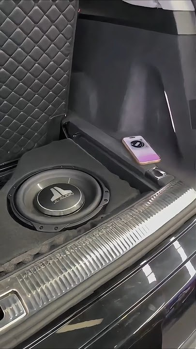Car subwoofer, spare tire subwoofer, JL AUDIO 10TW3