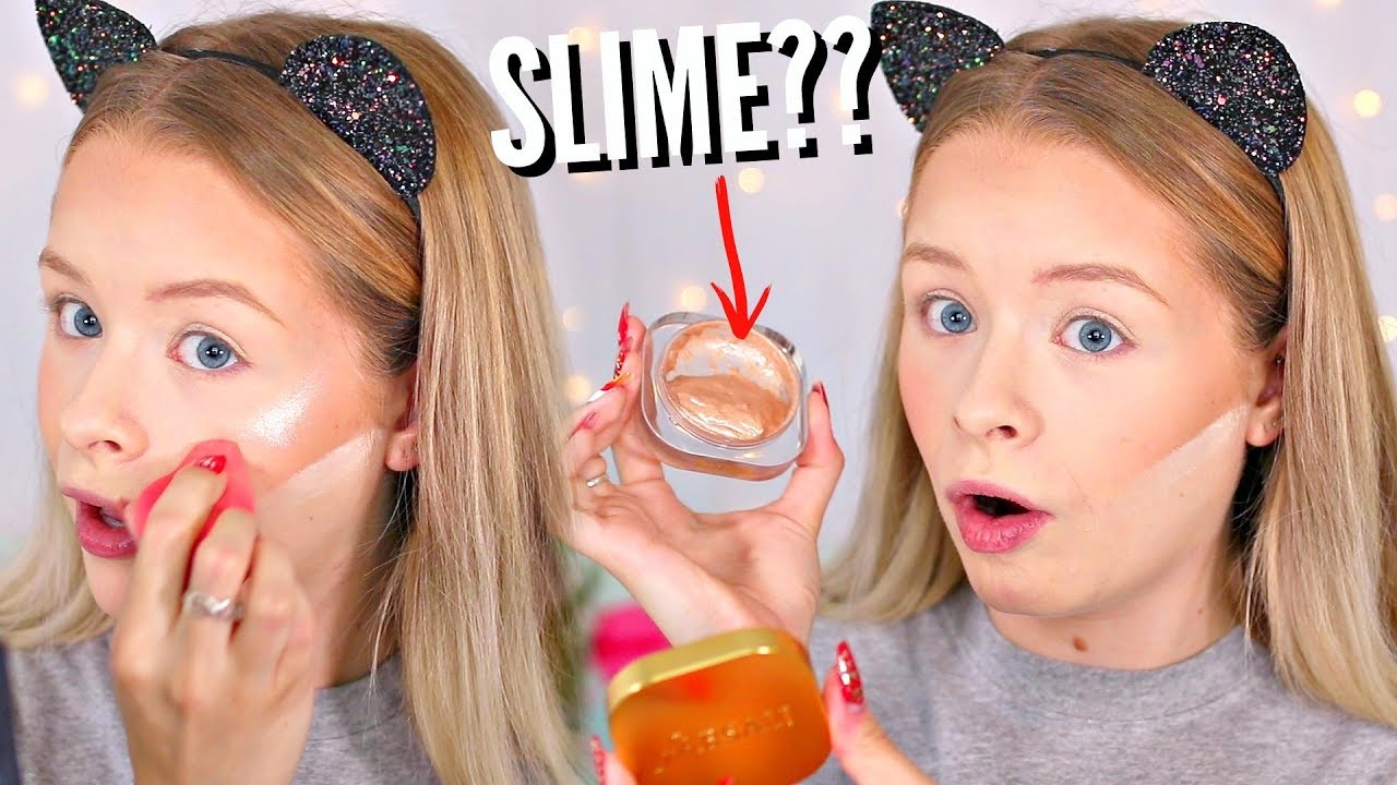 TESTING NEW MAKEUP!! FULL FACE USING ONE SPONGE?! | sophdoesnails