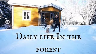 My daily life middle of the forest (vlog 1)