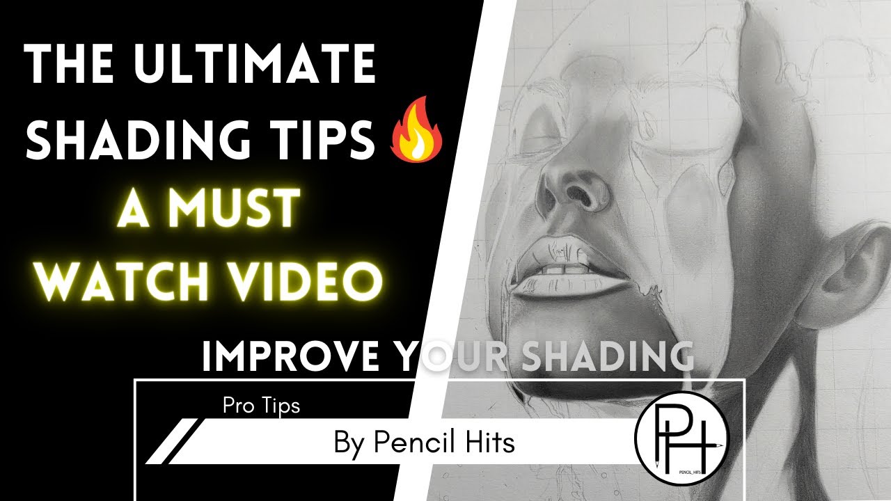 How to Shade with a Pencil Beginners | A Step-by-Step Guide - YouTube