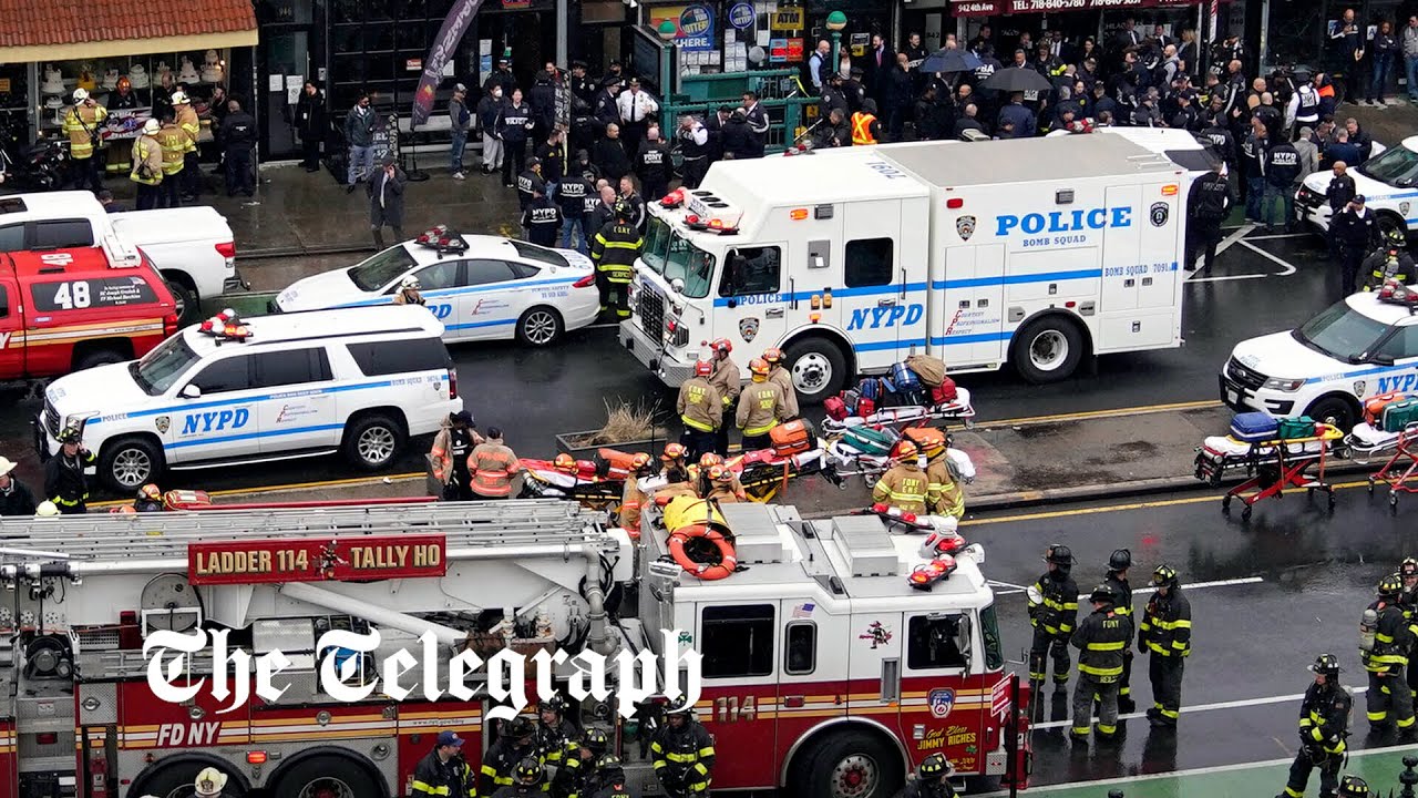 Brooklyn shooting: Sixteen injured in New York City subway station