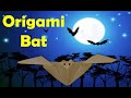 Art and Craft | Paper Bat | Origami Bat |