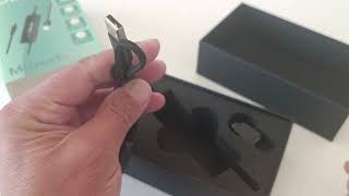 Ottocast Mirror Touch Edición 2025, Adaptador CarPlay Inalámbrico & Screen Mirroring 3‑en‑1, CARO Y