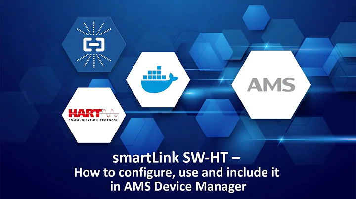 smartLink SW-HT – How to configure, use and include it in AMS Device Manager