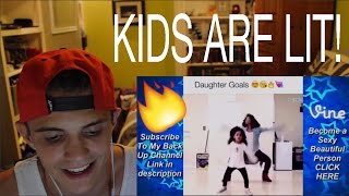 Kids Are Lit - Dance Compilation Reaction