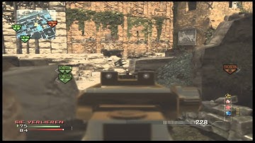 MW3: 3vs3 140sec. M.O.A.B w/MP7 on Erosion